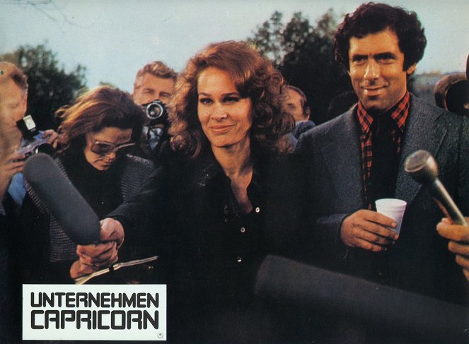 Capricórnio Um - Cartões lobby - Karen Black, Elliott Gould