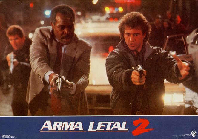 L'Arme fatale 2 - Cartes de lobby - Danny Glover, Mel Gibson
