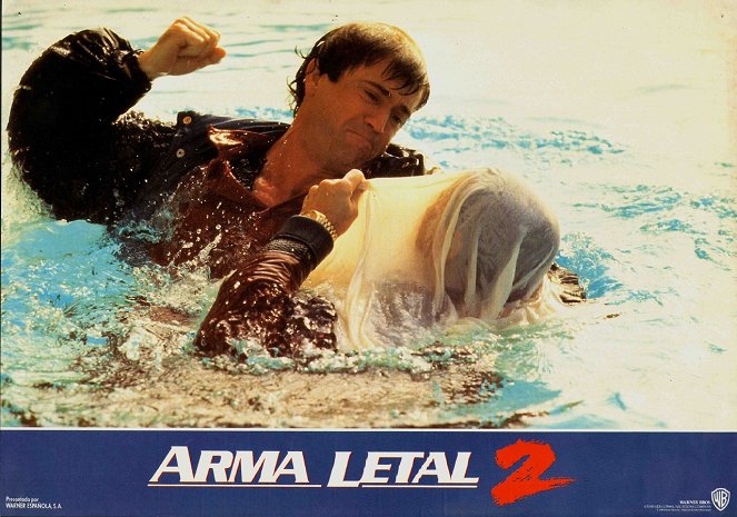 Lethal Weapon 2 - Brennpunkt L.A. - Lobbykarten - Mel Gibson