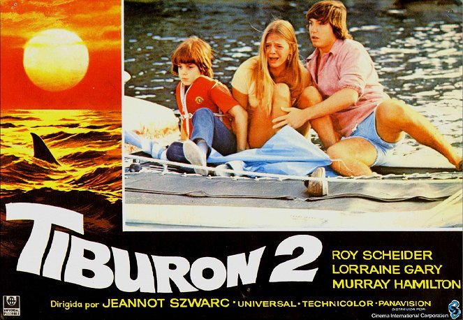 Jaws 2 - Lobby Cards - Marc Gilpin, Cindy Grover, Ben Marley