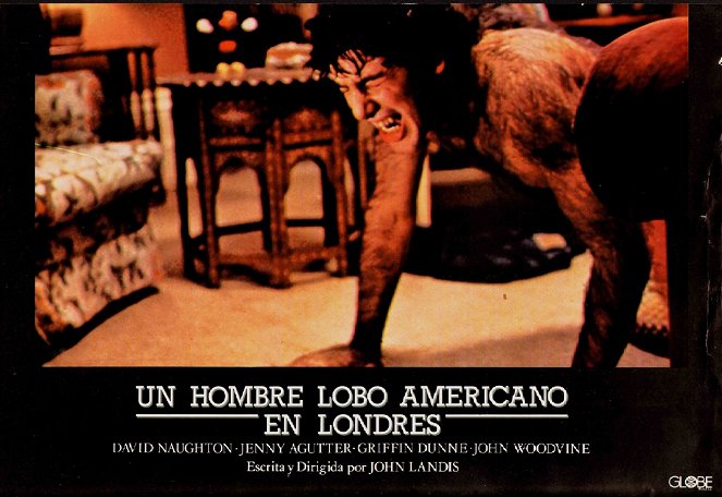 American Werewolf - Lobbykarten - David Naughton