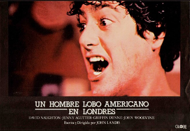 American Werewolf - Lobbykarten - David Naughton