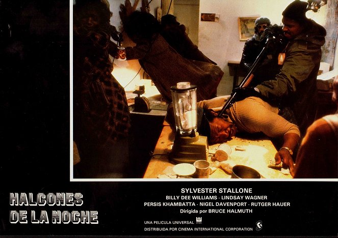 Nocny jastrząb - Lobby karty - Sylvester Stallone, Billy Dee Williams