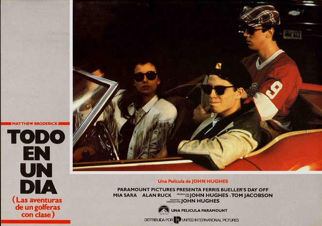 Meglógtam a Ferrarival - Vitrinfotók - Mia Sara, Matthew Broderick, Alan Ruck