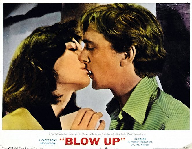 Blow-Up - Erään suudelman jälkeen - Mainoskuvat - Vanessa Redgrave, David Hemmings