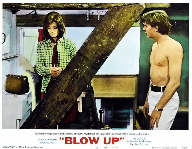 Blow-Up - Lobbykaarten - Vanessa Redgrave, David Hemmings