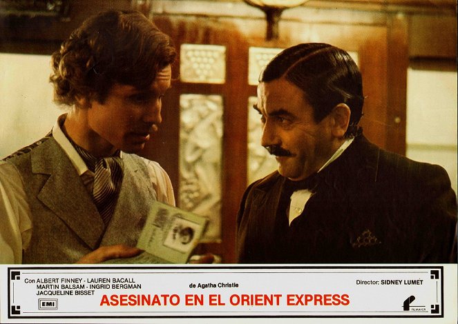 Murder on the Orient Express - Lobbykaarten - Michael York, Albert Finney