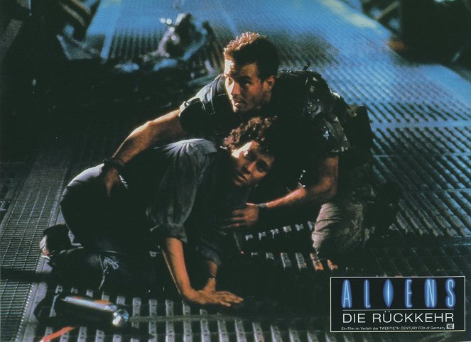 Aliens - O Recontro Final - Cartões lobby - Sigourney Weaver, Michael Biehn