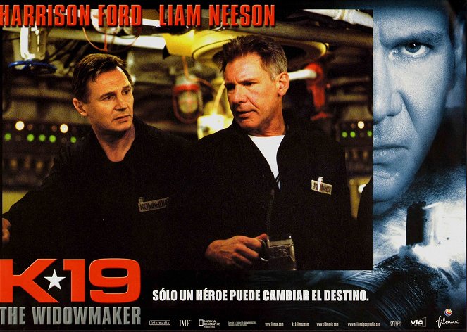 K-19: The Widowmaker - Lobbykaarten - Liam Neeson, Harrison Ford