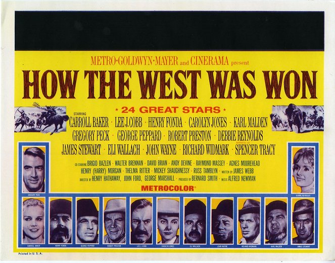 How the West Was Won - Lobby Cards