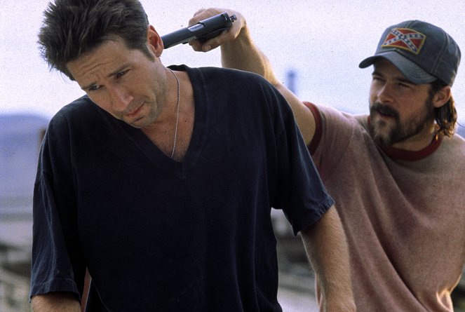 Kalifornia - A halál nem utazik egyedül - Filmfotók - David Duchovny, Brad Pitt