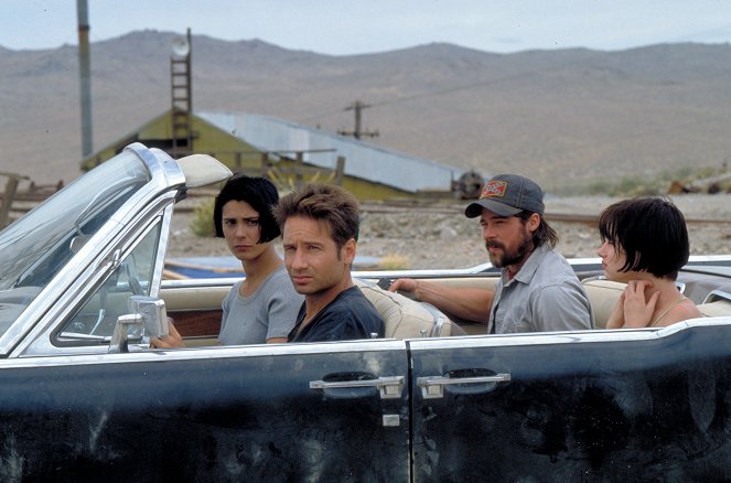 Kalifornia - A halál nem utazik egyedül - Filmfotók - Michelle Forbes, David Duchovny, Brad Pitt, Juliette Lewis