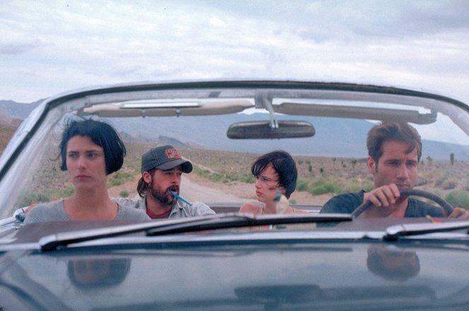 Kalifornia - A halál nem utazik egyedül - Filmfotók - Michelle Forbes, Brad Pitt, Juliette Lewis, David Duchovny