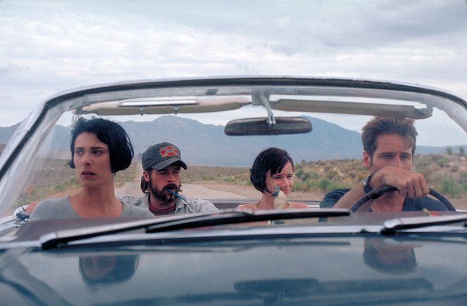 Kalifornia - Van film - Michelle Forbes, Brad Pitt, Juliette Lewis, David Duchovny