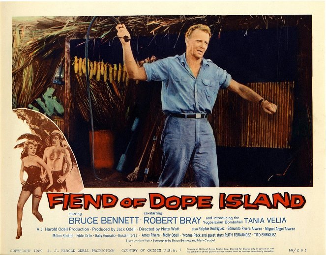 The Fiend of Dope Island - Lobbykaarten