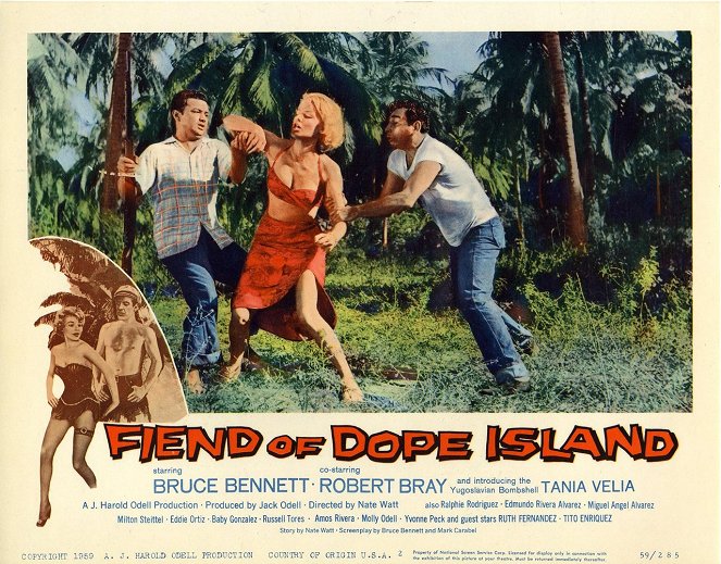 The Fiend of Dope Island - Mainoskuvat
