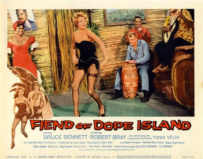 The Fiend of Dope Island - Lobbykarten
