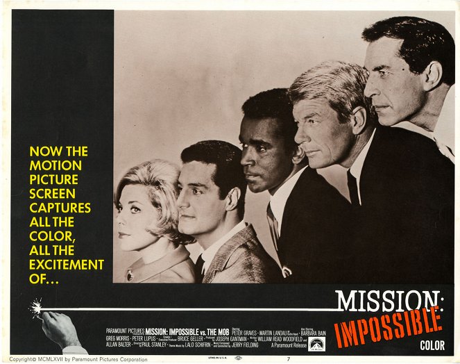 Mission Impossible Versus the Mob - Mainoskuvat