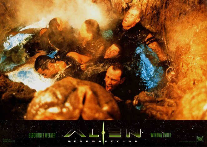 Alien, la résurrection - Cartes de lobby - Ron Perlman