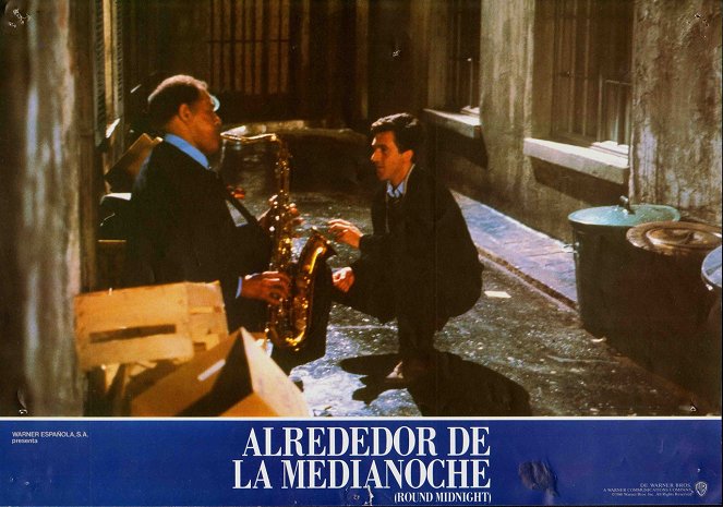 'Round Midnight - Lobbykaarten - Dexter Gordon, François Cluzet