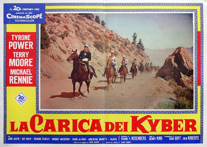 King of the Khyber Rifles - Lobby Cards