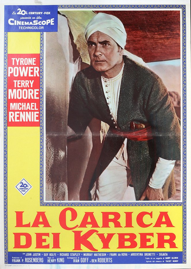 King of the Khyber Rifles - Lobby Cards - Tyrone Power
