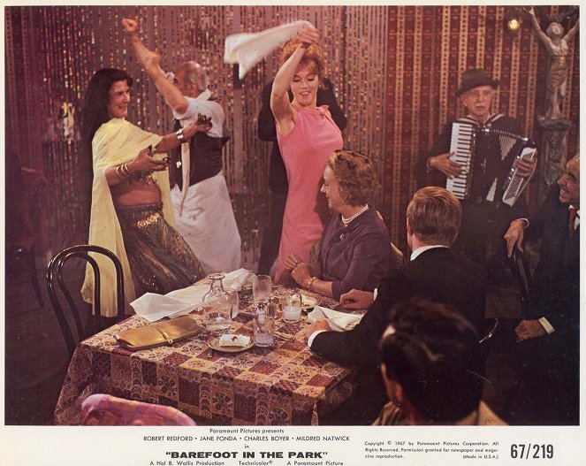 Barfuß im Park - Lobbykarten - Jane Fonda, Mildred Natwick