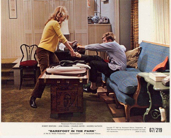 Mezítláb a parkban - Vitrinfotók - Jane Fonda, Robert Redford