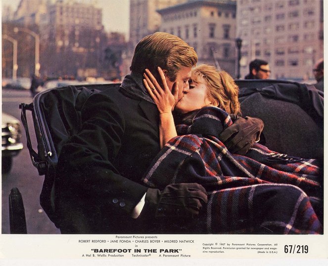 Barfuß im Park - Lobbykarten - Robert Redford, Jane Fonda