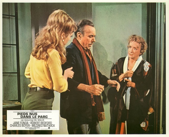 Barefoot in the Park - Lobbykaarten - Charles Boyer, Mildred Natwick