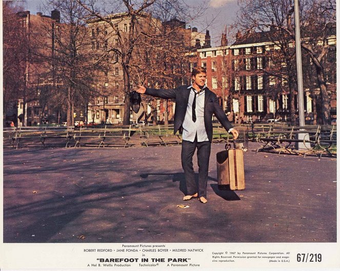 Barefoot in the Park - Lobbykaarten - Robert Redford