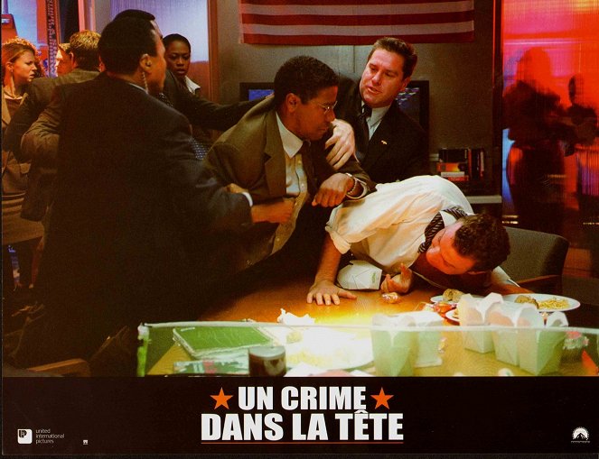 Un crime dans la tête - Cartes de lobby - Denzel Washington, Liev Schreiber