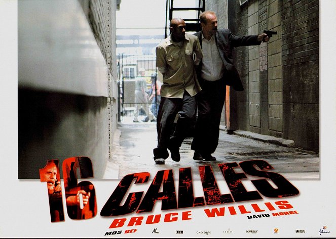 16 Blocks - Cartões lobby - Mos Def, Bruce Willis