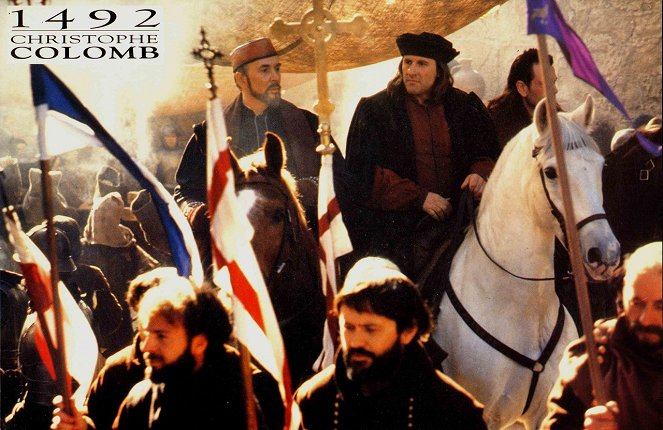 1492: La conquista del paraíso - Fotocromos - Frank Langella, Gérard Depardieu