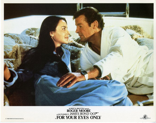 James Bond: Len pre tvoje oči - Fotosky - Carole Bouquet, Roger Moore