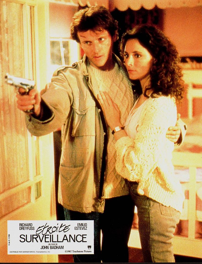 Stakeout - Lobby Cards - Aidan Quinn, Madeleine Stowe