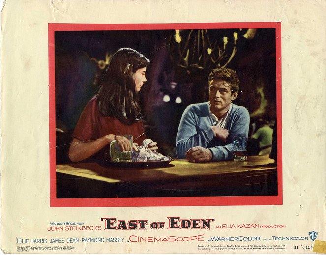 A l'est d'Eden - Cartes de lobby - James Dean