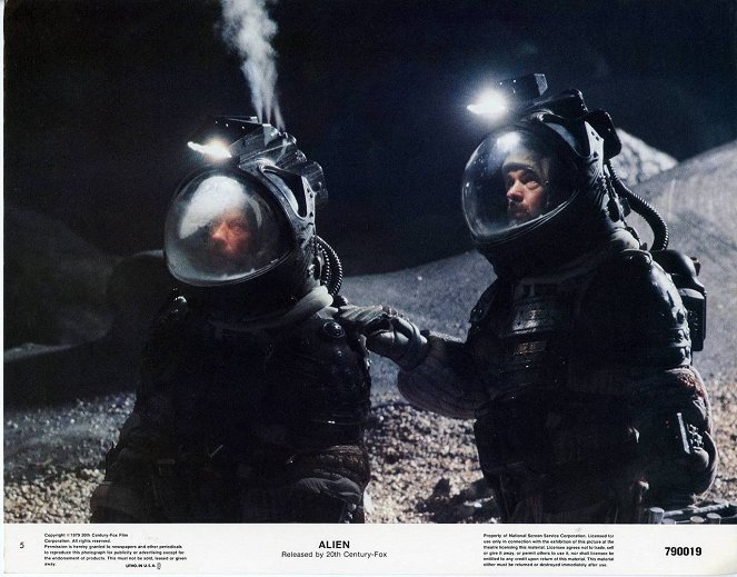 Alien - Das unheimliche Wesen aus einer fremden Welt - Lobbykarten - John Hurt, Tom Skerritt