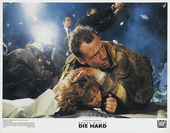Die hard – vain kuolleen ruumiini yli - Mainoskuvat - Bonnie Bedelia, Bruce Willis