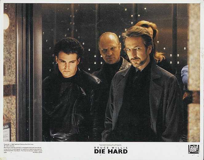 Die Hard - Lobby Cards - Alan Rickman