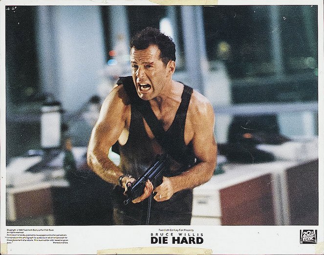 Die Hard - Lobbykaarten - Bruce Willis