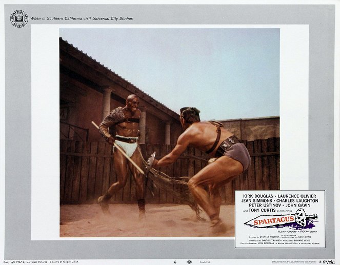 Spartacus - Lobby Cards - Woody Strode
