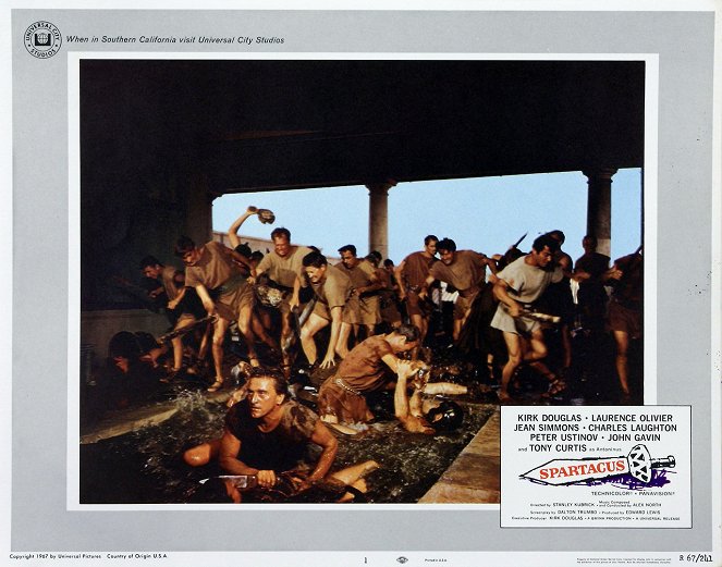 Spartacus - Mainoskuvat - Kirk Douglas