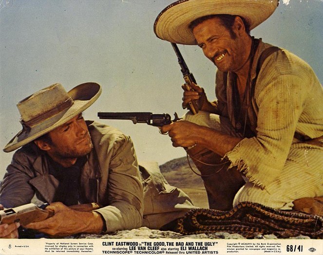 The Good, the Bad and the Ugly - Lobby Cards - Clint Eastwood, Eli Wallach