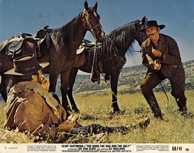 The Good, the Bad and the Ugly - Lobby Cards - Clint Eastwood, Lee Van Cleef