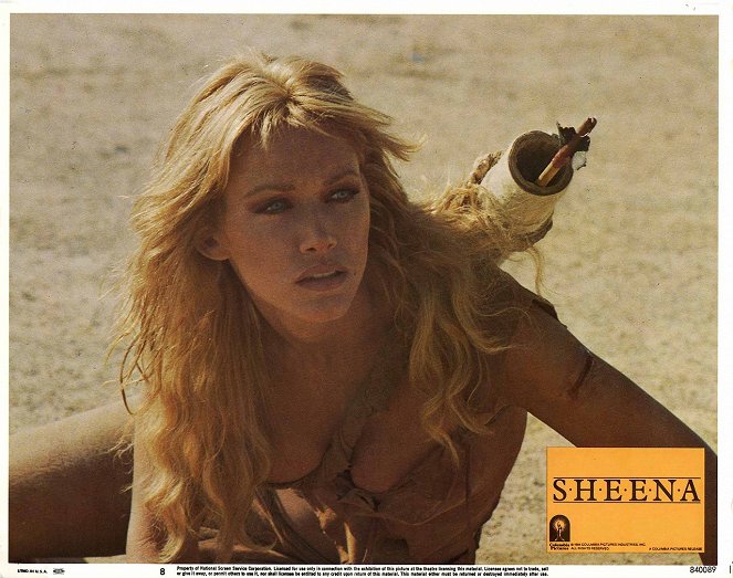 Sheena, reine de la jungle - Cartes de lobby - Tanya Roberts