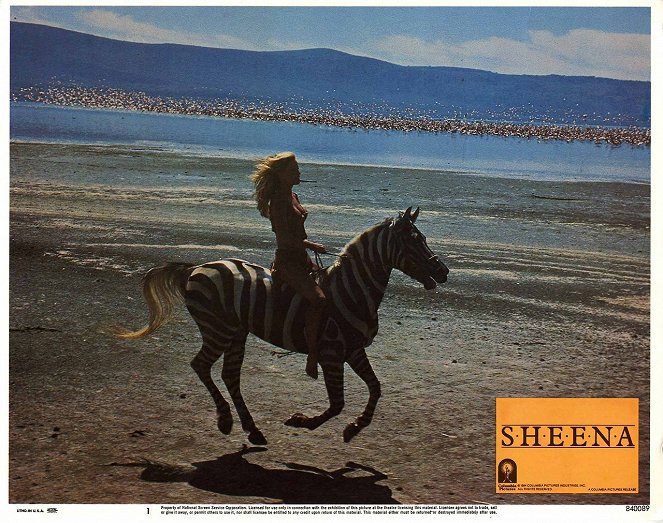 Sheena - Lobby Cards