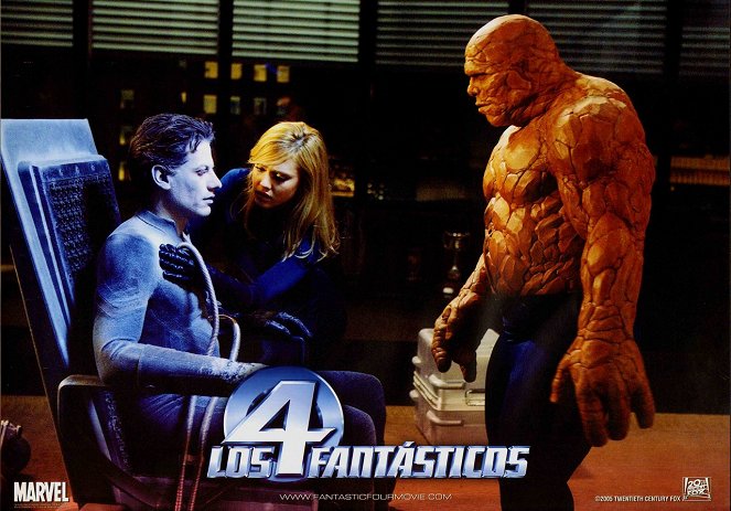 Fantastic Four - Lobbykarten - Ioan Gruffudd, Jessica Alba, Michael Chiklis