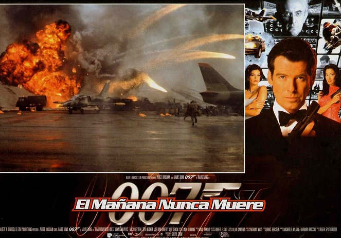 007 - O Amanhã Nunca Morre - Cartões lobby