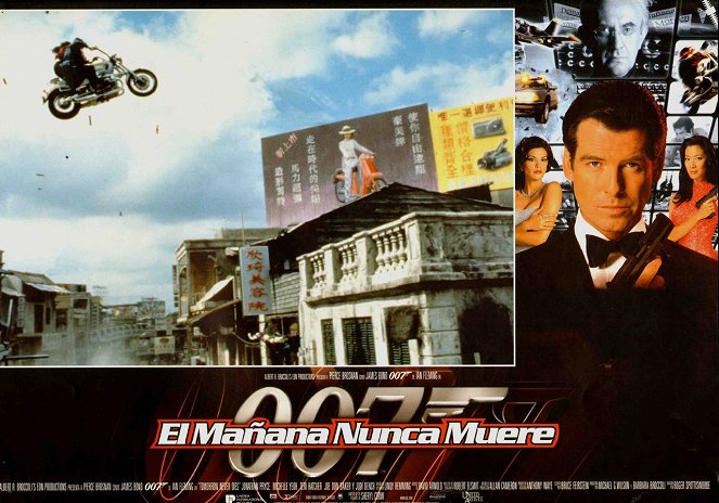 James Bond - Der Morgen stirbt nie - Lobbykarten